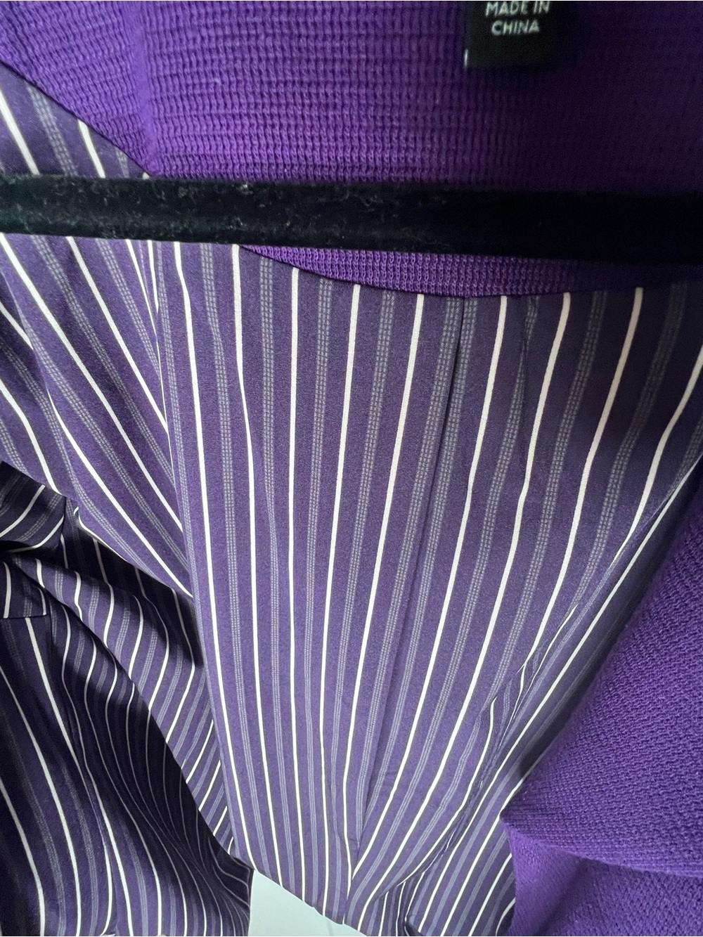 41 Hawthorn Purple Natalie Knit Tailored Blazer - Picture 10 of 12